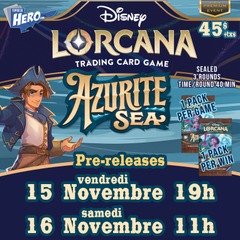 Lorcana Azurite Sea Pre-release - Vendredi le 15 Novembre 19h